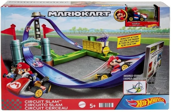 Mattel, Hot Wheels, Mario, Tor z wieżą, zestaw do zabawy, Hgk59 Wb3 Mattel
