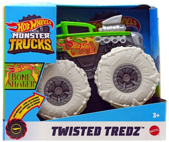 Mattel, Hot Wheels, Pojazd Monster Tredz Bone Shaker, zielony Hot Wheels