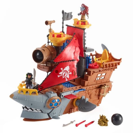 Mattel, Imaginext, Figurka statek piracki rekin DHH61 Imaginext