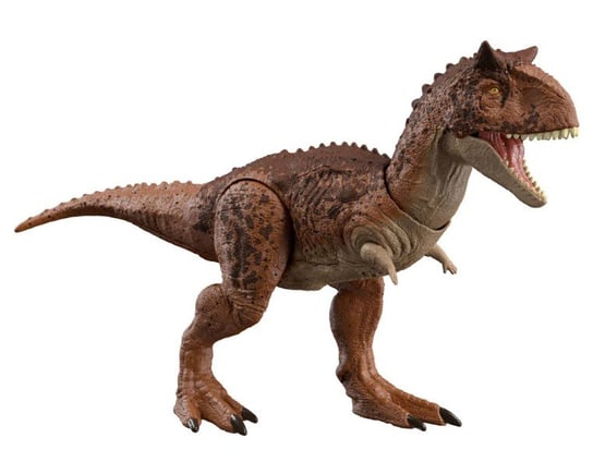 Mattel, Jurassic World, dinozaur, Karnotaur, ślady po starciu Jurassic World