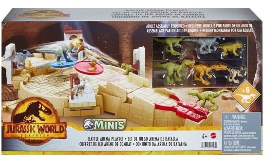 Mattel Jurassic World Dominion Minis Arena Dinozaurów HBT63 Mattel