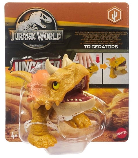 Mattel, Jurassic World, Figurka dinozaur Triceratops Mattel