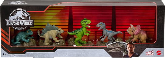 Mattel Jurassic World Mini Zestaw Figurek Dinozaurów 5Pack Gxw45 Mattel
