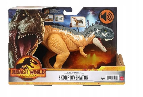 Mattel Jurassic World Skorpiovenator Dźwięki Dinoz Jurassic World