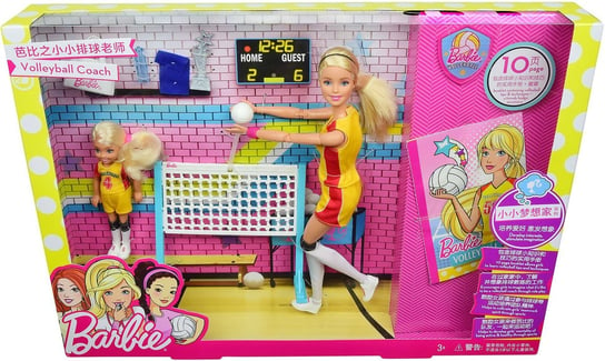 Mattel Lalka Barbie Chelsea Zestaw Siatkarka Mattel