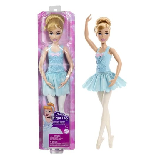 Mattel, Lalka Księżniczki Disneya Księżniczka Kopciuszek Baletnica Mattel