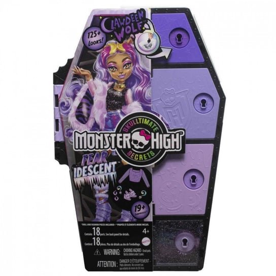 Mattel, Monster High, Lalka Straszysekrety Seria 2 Błyszcząca Clawdeen Wolf Mattel