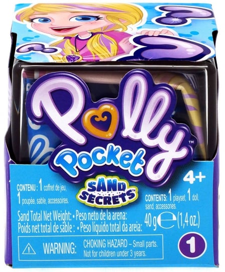 Mattel Polly Pocket Plastyczny Piasek Zestaw Niespodzianka Gkj69 Polly Pocket
