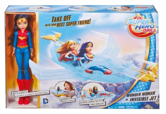Mattel, Super Hero, odrzutowiec Wonder Woman Mattel