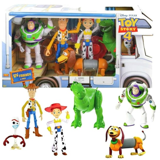 Mattel, Toy Story 4, zestaw figurek z ruchomymi elemenatmi Mattel