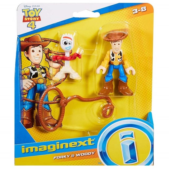 Mattel, Zestaw figurek kolekcjonerskich, Toy Story 4, Chudy i Forky Fisher Price
