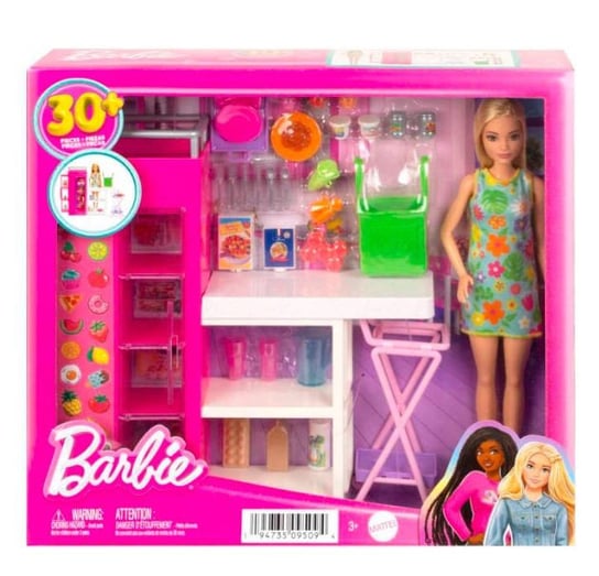 Mattel, Zestaw Lalka Barbie Spiżarnia Mattel