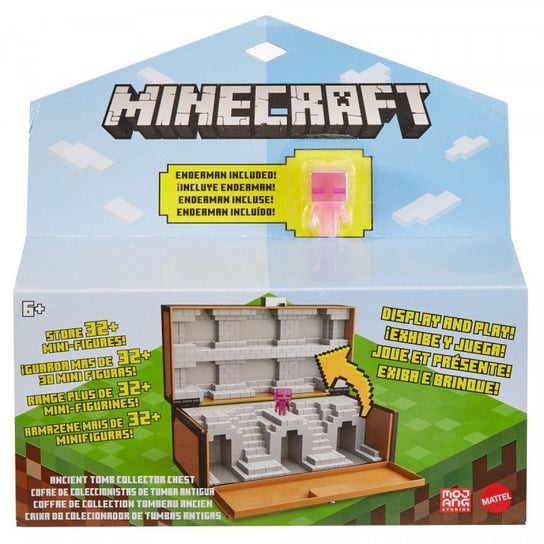 Mattel Zestaw Minecraft Skrzynia kolekcjonera 2w1 Mattel