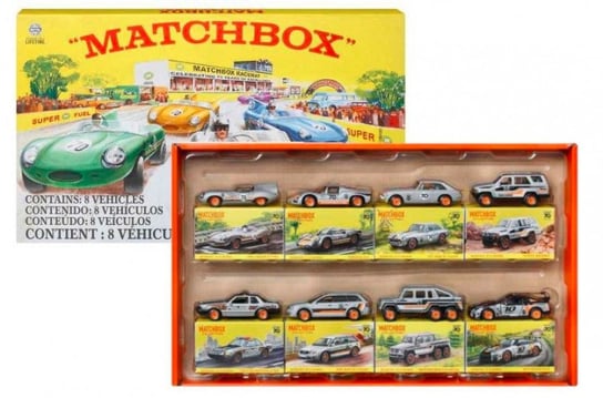 Mattel, Zestaw pojazdów Matchbox 70 rocznica 8-pak kolekcjonerski Mattel