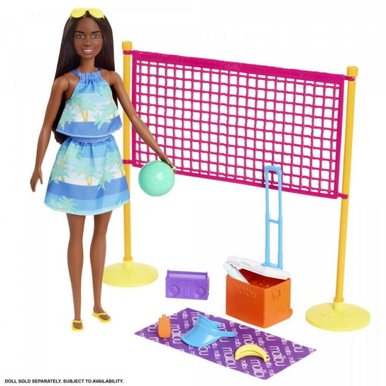 Mattel, Zestaw z piłką plażową, Barbie Loves the Ocean Barbie