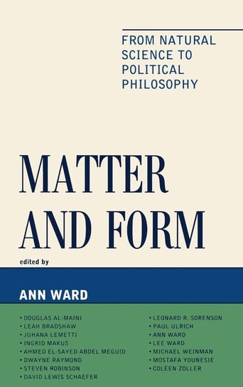 Matter and Form Ward Ann