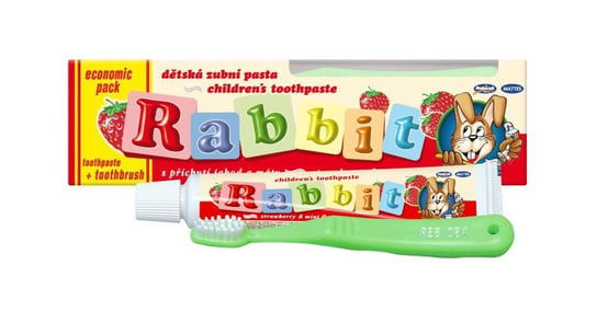 Mattes Pasta Dla Dzieci 45G + Szczoteczka Rabbit Inna marka