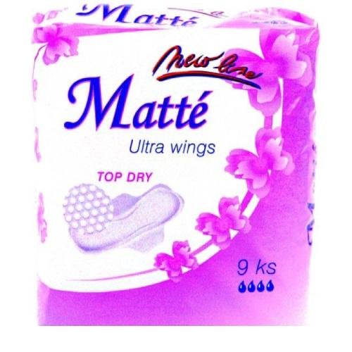 Mattes, Podpaski Ultra Wings Top Dry, 9szt. Mattes