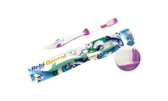 Mattes Rebi-Dental Kids Szczoteczka Do Zębów M16 Delfinek 1 Sztuka Inna marka