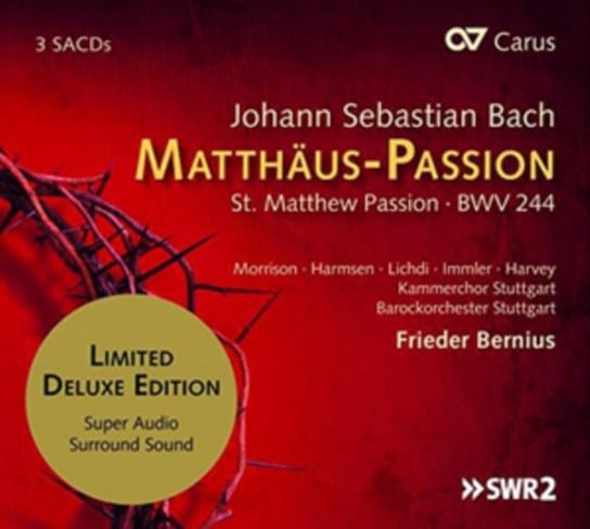 Matthäus Passion BWV 244 - Limited Deluxe Edition Bach Jan Sebastian