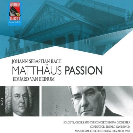 Matthaus Passion Van Beinum Eduard