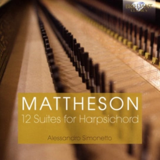 Mattheson: 12 Suites For Harpsichord Simonetto Alessandro