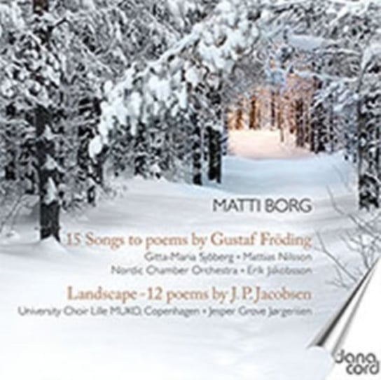 Matti Borg: 15 Songs to Poems By Gustaf Fröding/... Various Artists