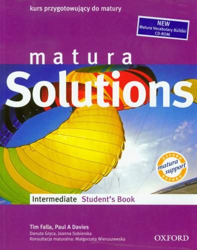 Matura solutions intermediate. Student's book Falla Tim, Davies Paul