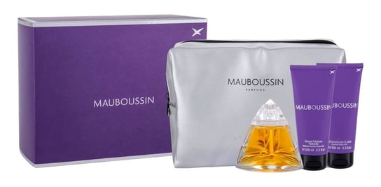 Mauboussin, Woman, zestaw kosmetyków, 3 szt. + kosmetyczka Mauboussin