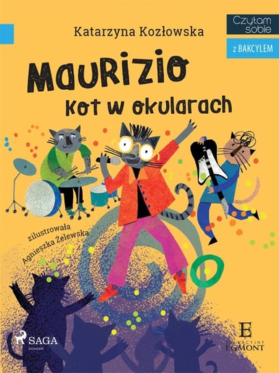 Maurizio - Kot w okularach Kozłowska Katarzyna