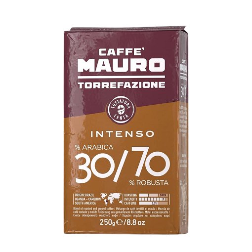 Mauro Intenso 30/70 Kawa Mielona 250G Mauro
