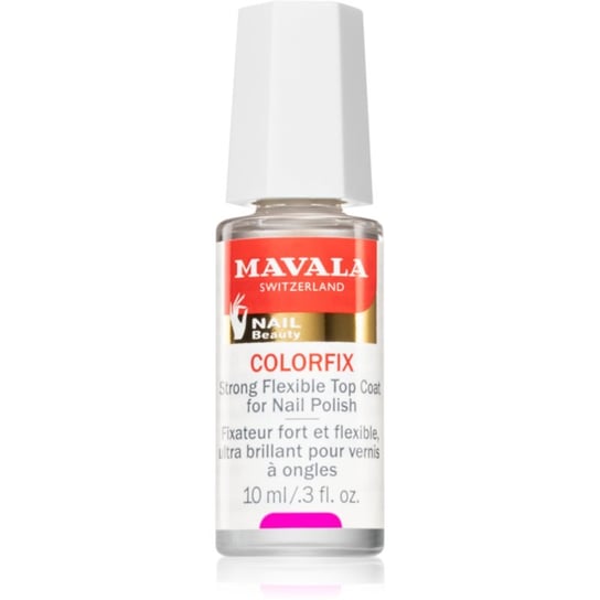 Mavala Nail Beauty Colorfix lakier nawierzchniowy zapewniający doskonałą ochronę i intensywny blask 10 ml MAVALA