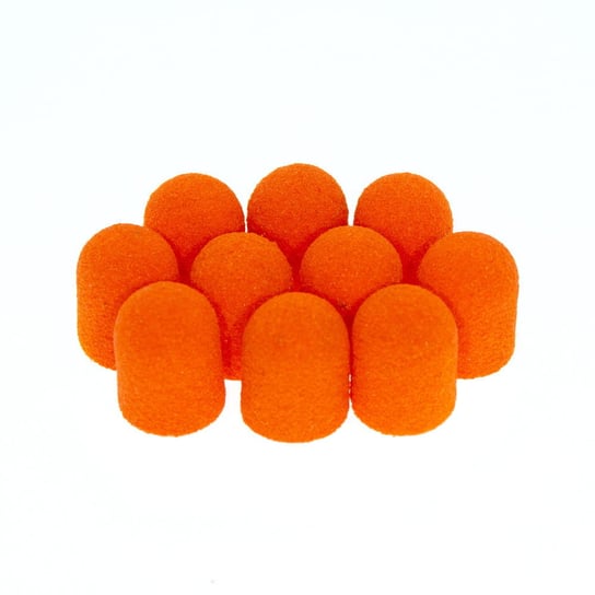 MAVI-GO Kapturki Podologiczne pomarańczowe 13mm Gradacja 120 op. 10 szt MAVI