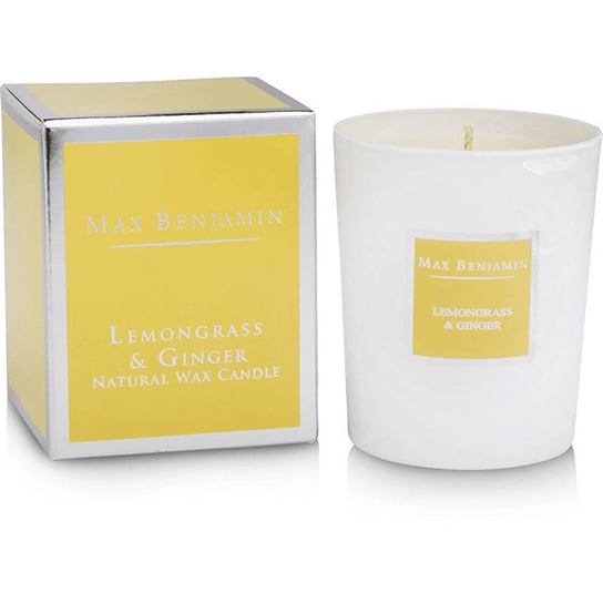 Max Benjamin Kolekcja Klasyczna świeca zapachowa w szkle handmade - Lemongrass & Ginger Inna marka