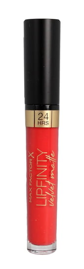 Max Factor, Lipfinity Velvet Matte, pomadka do ust w płynie 055 Orange Glow, 3,5 g Max Factor