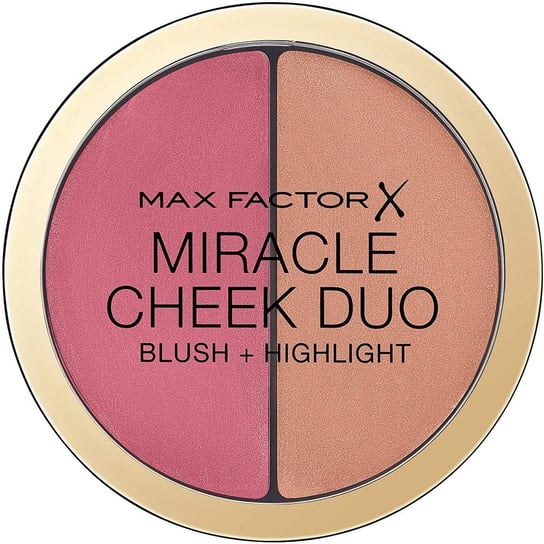 Max Factor Miracle Cheek Duo Blush & Highlight róż i rozświetlacz do twarzy 30 Dusty Pink & Copper 11g Max Factor