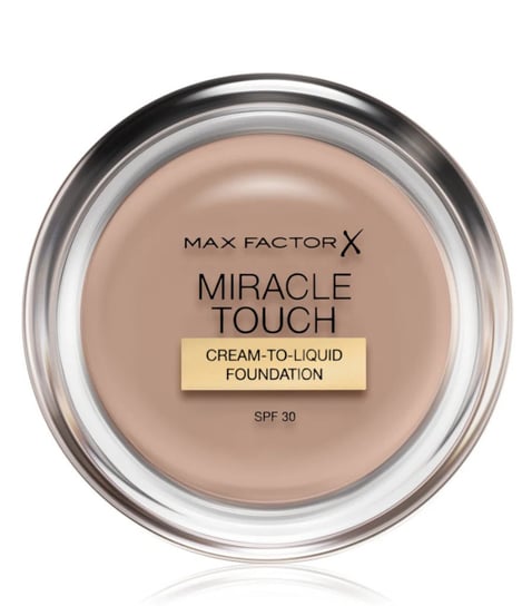 Max Factor, Miracle Touch, nawilżający podkład do twarzy w kompakcie nr 75 - Golden, 11,5 g Max Factor