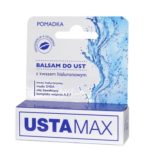 Max Medical, Balsam do ust kwas hialuron, 4.9 g Max Medical