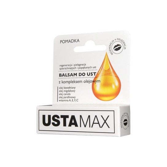 Max Medical, Balsam do ust olej, 4.9 g Max Medical
