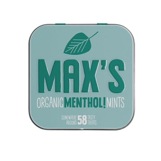 Max's Organic Miętuski miętowe Menthol Mints 35g BIO Nature Bites