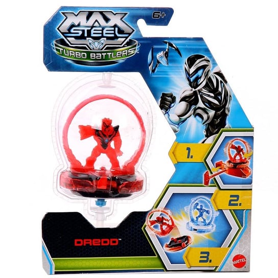Max Steel, Turbo Wojownicy, figurka Dredd, Y1398-11A Max Steel