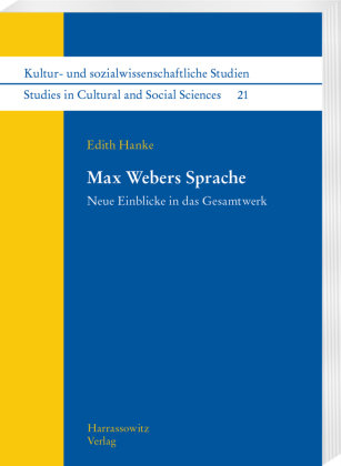 Max Webers Sprache Harrassowitz