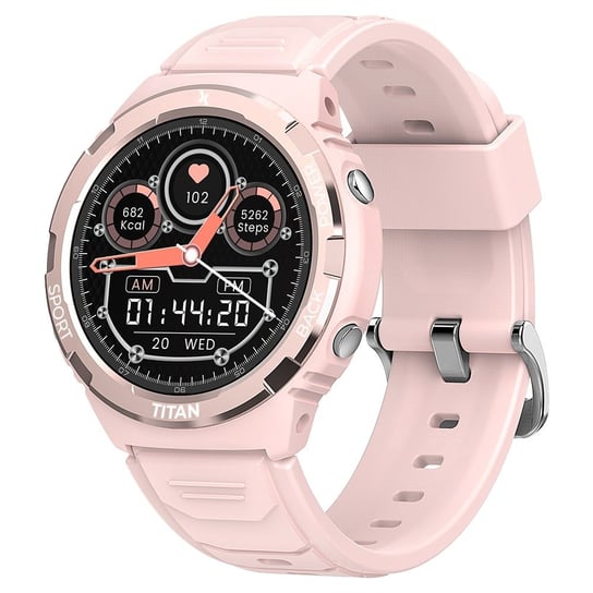 MAXCOM Smartwatch FW100 Titan Valkiria Różowy Maxcom
