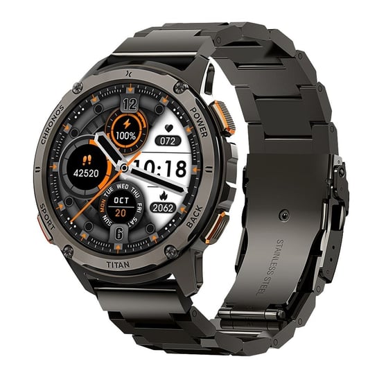MAXCOM Smartwatch FW110 Titan Chronos Czarny Maxcom