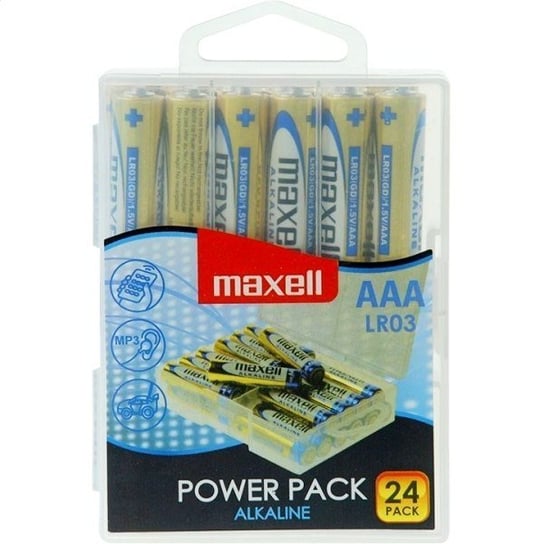 Maxell Battery Alkaline Lr03/Aaa Power Pack*24 790268.04.Cn Maxell