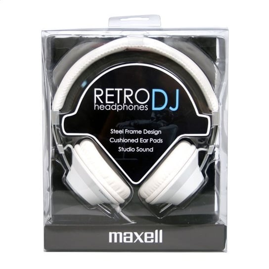 Maxell Słuchawki/Headphones Retro Dj White 303517.00.Cn Maxell