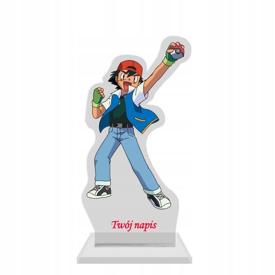 Maxi Figurka Pokemon Ash Kolekcjonerska 25 cm Plexido