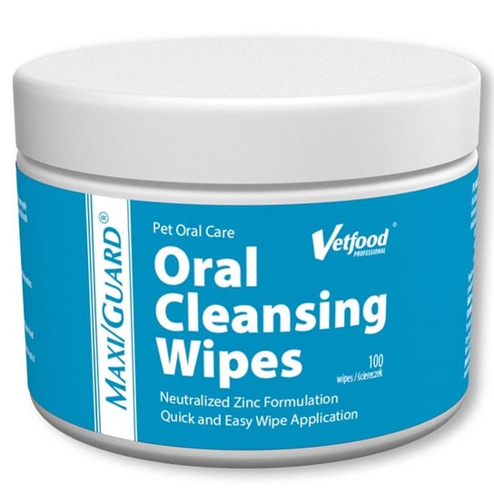 MAXI/GUARD ® Oral Cleansing wipes 100 szt. VETFOOD