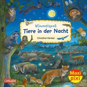 Maxi Pixi 425: Wimmelspaß Tiere in der Nacht Carlsen Verlag