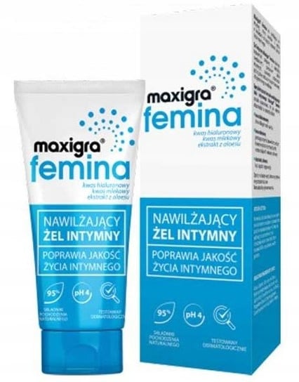 Maxigra, Femina, Nawilżający żel intymny, 75 ml Polpharma